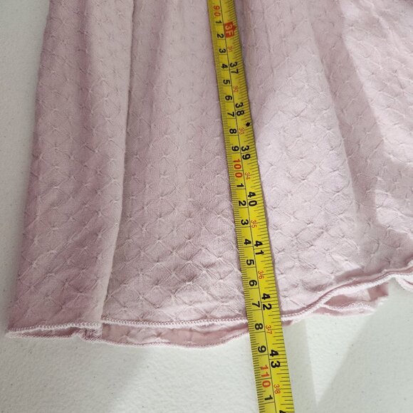 Simplee Dress Womens Medium Light Pink Maxi Dress Ruffle Sleeves & Lace Fairy - Picture 11 of 13